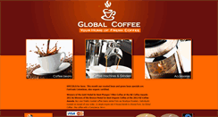 Desktop Screenshot of globalcoffee.co.nz